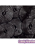 Haribo Black Licorice Wheels: 5LB Bag