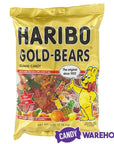 Haribo Gold-Bears Gummy Bears Candy: 5LB Bag