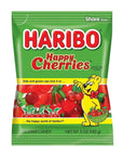 Haribo Gummy Happy Cherries: 3.75LB Box
