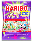 Haribo Gummy Sour Spaghetti Candy: 3.75LB Box
