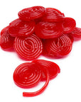 Haribo Red Licorice Wheels: 5LB Bag