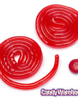 Haribo Red Licorice Wheels: 5LB Bag