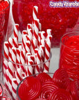 Haribo Red Licorice Wheels: 5LB Bag