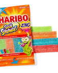 Haribo Zing Sour Streamers Gummy Candy Belts: 3LB Box