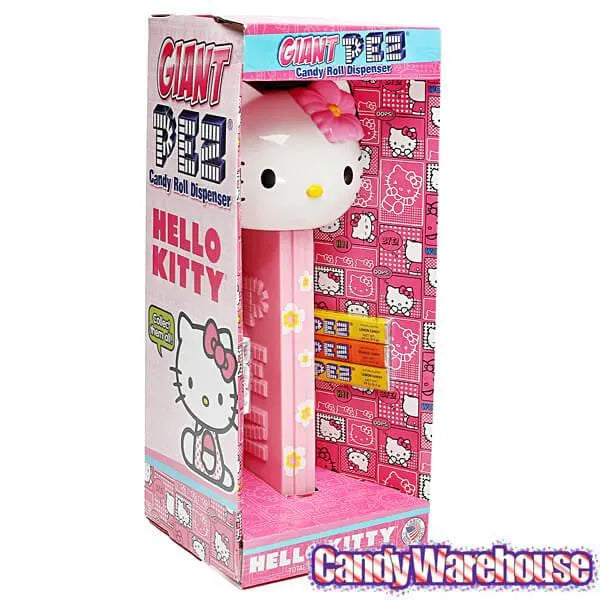 ☆長期保管未開封 GIANT PEZ HELLO KITTY キャンディーロールディスペンサー ジャイアントペッツ ハローキティ ☆ 札幌市白石区 白石店 Hello Kitty Giant PEZ Candy Dispenser – Candy Warehouse