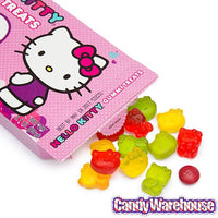 Hello Kitty Valentine Gummy Treats Candy Theater Size Packs: 12-Piece Box - Candy Warehouse
