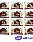 Hershey Kisses Autumn Foiled Milk Chocolate Halloween Candy Bags: 12-Pack Box