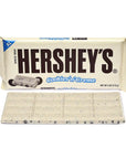 Hershey's Cookies n Creme 4-Ounce Jumbo Candy Bars: 12-Piece Box