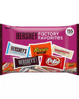 Hershey's Factory Favorites Snack Size Candy Bars: 155-Piece Bag