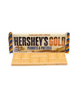 Hershey's Gold with Peanuts and Pretzels Candy Bars: 24-Piece Box