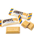 Hershey's Gold with Peanuts and Pretzels Snack Size Candy Bars: 42-Piece Bag