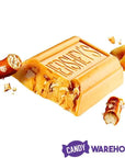 Hershey's Gold with Peanuts and Pretzels Snack Size Candy Bars: 42-Piece Bag