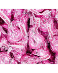 Hershey's Hugs Pink Foiled Raspberry Chocolate Candy: 60-Piece Bag