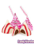 Hershey's Hugs Pink Foiled Raspberry Chocolate Candy: 60-Piece Bag