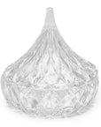 Hershey's Kiss Clear Crystal Candy Dish