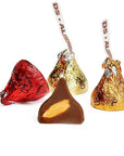 Hershey's Kisses Autumn Foiled Milk Chocolate with Almonds Candy: 60-Piece Bag