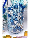 Hershey's Kisses Blue & Silver Foiled Milk Chocolate Candy: 200-Piece Bag