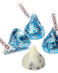 Hershey's Kisses Blue Foiled Cookies n Creme Candy: 70-Piece Bag