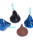 Hershey's Kisses Color Combo - Dark Blue and Black: 800-Piece Box