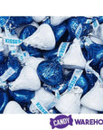 Hershey's Kisses Color Combo - Dark Blue and White: 800-Piece Box