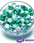 Hershey's Kisses Color Combo - Dark Green and White: 800-Piece Box