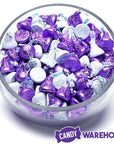 Hershey's Kisses Color Combo - Purple and White: 800-Piece Box