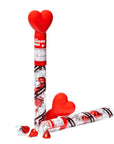 Hershey's Kisses Milk Chocolates Filled Heart: 2.24-Ounce Tube