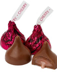 Hershey's Kisses Milk Chocolates with Cherry Cordial Creme Filling: 9-Ounce Bag