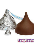 Hershey's Kisses Silver Foiled Big Milk Chocolate Candy Box: 6-Piece Case