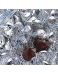 Hershey's Kisses Silver Foiled Milk Chocolate Candy: 400-Piece Bag