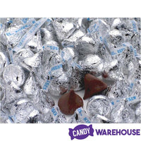 Hershey's Kisses Silver Foiled Milk Chocolate Candy: 56-Ounce Bag - Candy Warehouse