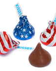 Hershey's Kisses USA Flag Foiled Milk Chocolate Candy: 12-Ounce Bag