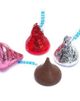 Hershey's Kisses Valentine Foiled Milk Chocolate Candy: 10-Ounce Bag