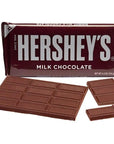 Hershey's Milk Chocolate 4.4-Ounce Jumbo Candy Bars: 12-Piece Box