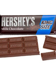 Hershey's Milk Chocolate King Size Candy Bars: 18-Piece Box