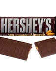 Hershey's Milk Chocolate with Almonds Candy Bars: 36-Piece Box