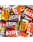 Hershey's Miniatures Chocolate Bars Assortment: 25LB Case