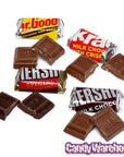 Hershey's Miniatures Chocolate Bars Assortment: 25LB Case