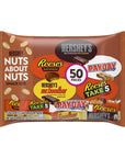 Hershey's Nuts About Nuts Assortment: 50-Piece Bag