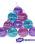 Hershey's Valentine Conversation Kisses Foiled Milk Chocolate Candy: 60-Piece Bag