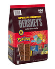 Hershey's Pokemon Snack Size Milk Chocolate Bars: 100-Piece Bag