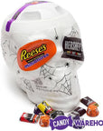 Hersheys Skull Halloween Candy Assortment: 160-Piece Bowl
