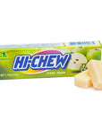 Hi-Chew Fruit Chews 10-Piece Candy Packs - Green Apple: 15-Piece Box