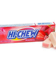 Hi-Chew Fruit Chews 10-Piece Candy Packs - Strawberry: 15-Piece Box