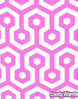 Hot Pink Honeycomb Candy Bags: 25-Piece Pack