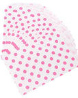 Hot Pink Polka Dot Candy Bags: 25-Piece Pack