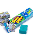 Hubba Bubba Bubble Gum Packs - Sour Blue Raspberry: 18-Piece Box