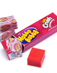 Hubba Bubba Bubble Gum Packs - Strawberry Crush: 18-Piece Box