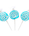 Hypno Pops Petite Swirled Lollipops - Blueberry: 100-Piece Bag