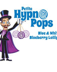 Hypno Pops Petite Swirled Lollipops - Blueberry: 100-Piece Bag